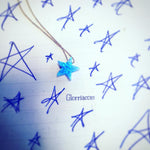 14k Solid Gold Opal Star Necklace - alternate view 3