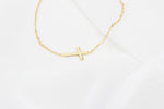 925k Sterling Silver Cross Bracelet - alternate view 2
