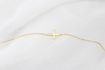 925k Sterling Silver Cross Bracelet