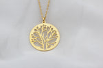 925k Sterling Silver Tree of Life Necklace