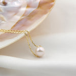 925k Sterling Silver Pearl Necklace
