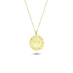 925k Sterling Silver Virgo Zodiac Necklace - alternate view 2