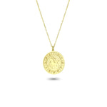 925k Sterling Silver Capricorn Zodiac Necklace - alternate view 2