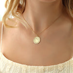 925k Sterling Silver Capricorn Zodiac Necklace
