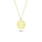 925k Sterling Silver Pisces Zodiac Necklace - alternate view 2