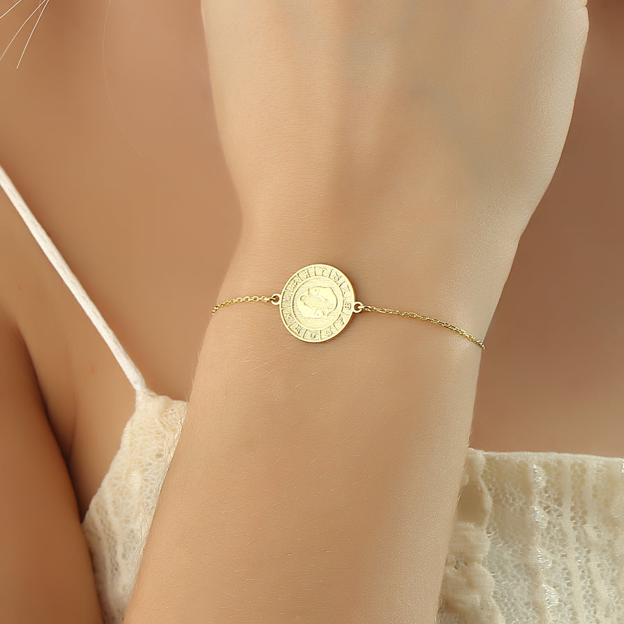 Sterling Silver Zodiac Bracelets