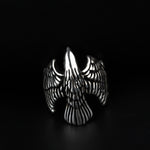 925k Sterling Silver Men Eagle Ring - alternate view 4