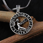 925k Sterling Silver Male Virgo Necklace