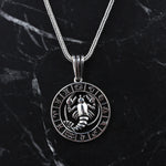 925k Sterling Silver Male Cancer Sign Necklace - alternate view 2