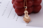 925k Sterling Silver Gourmet Chain Virgin Mary Necklace - alternate view 7
