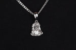 925k Sterling Silver Gourmet Chain Jesus Christ Necklace - alternate view 6