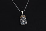 925k Sterling Silver Gourmet Chain Jesus Christ Necklace