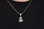 925k Sterling Silver Gourmet Chain Jesus Christ Necklace