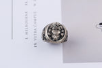 925k Sterling Silver Jesus Christ Ring - alternate view 4