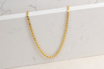 925k Sterling Silver Barley Scale Chain Necklace - alternate view 3
