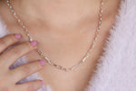 925k Sterling Silver Link Chain Necklace - alternate view 2