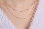925k Sterling Silver Ball Chain Necklace - alternate view 6