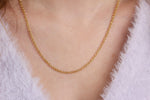 925k Sterling Silver Doc Chain Necklace - alternate view 3