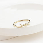 14k Solid Gold Knot Ring - alternate view 3