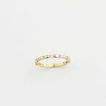 14k Solid Gold Stone-Set Ring - alternate view 5