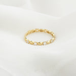 14k Solid Gold Stone-Set Ring - alternate view 7