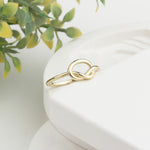 14k Solid Gold Knot Ring - alternate view 5