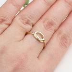 14k Solid Gold Knot Ring - alternate view 7