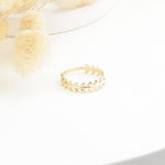 14k Solid Gold Leaf Ring - alternate view 8