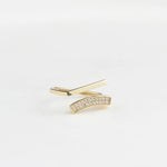 14k Solid Gold Stone-Set Ring - alternate view 6