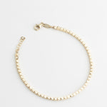 14k Solid Gold Cube Bracelet - alternate view 6