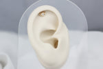 14k Solid Gold Eye Helix Piercing - alternate view 2
