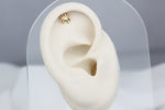 14k Solid Gold Spider Helix Piercing - alternate view 2