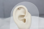 14k Solid Gold Star Helix Piercing - alternate view 3