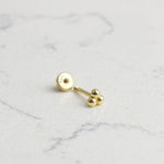 14k Solid Gold Dorica Helix Piercing - alternate view 2