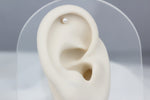 14k Solid Gold Pearl Helix Piercing - alternate view 2