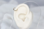 14k Solid Gold Three Stone Ring Piercing - alternate view 4