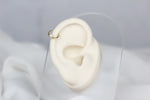 14k Solid Gold Pearl Ring Piercing - alternate view 4