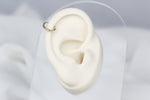 14k Solid Gold Auger Ring Piercing - alternate view 4
