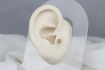 14k Solid Gold Snowflake Tragus Piercing - alternate view 5