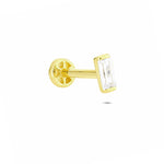 14k Solid Gold Single Drumstick Tragus Piercing - alternate view 4