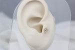 14k Solid Gold Cross Tragus Piercing - alternate view 5