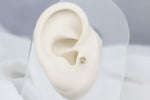 14k Solid Gold Star Tragus Piercing - alternate view 5