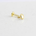 14k Solid Gold Shell Tragus Piercing - alternate view 2