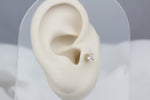 14k Solid Gold Solitaire Tragus Piercing - alternate view 5