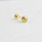 14k Solid Gold Tragus Piercing