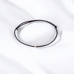 14k Solid Gold Ball Rope Bracelet