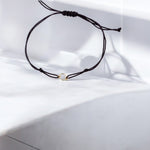 14k Solid Gold Ring Rope Bracelet