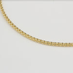 14k Solid Gold 1,5 mm Popcorn Chain Bracelet - alternate view 4