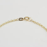 14k Solid Gold 2 mm Rolo Chain Bracelet - alternate view 4