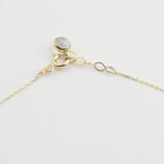 14k Solid Gold Star Anklet - alternate view 3